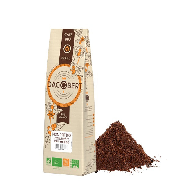 Les Cafés Dagobert -- Mon p'tit bio 100% arabica bio - moulu/filtre - 500 g